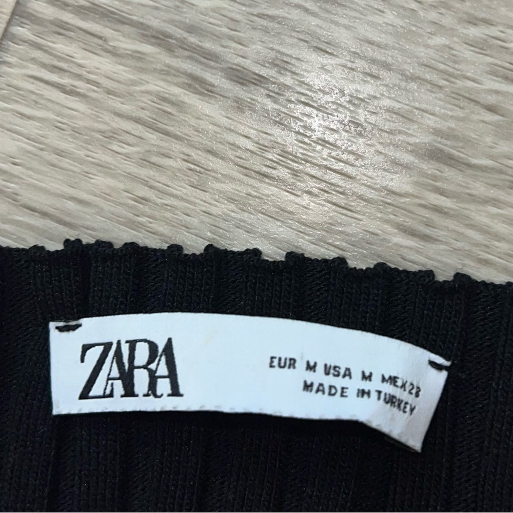 Zara 'Combination Crochet Knit Top' - Picture 4 of 4